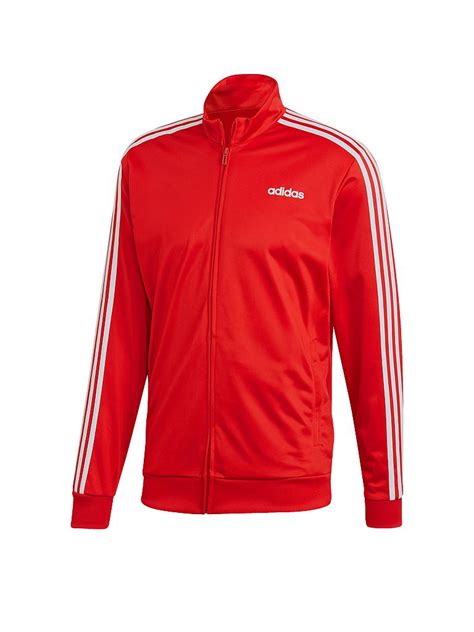 adidas trainingsjacke rote streifen|Trainingsjacken .